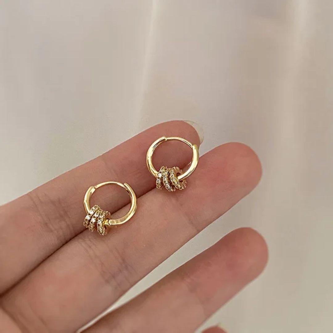 Starry Night Hoops Earring