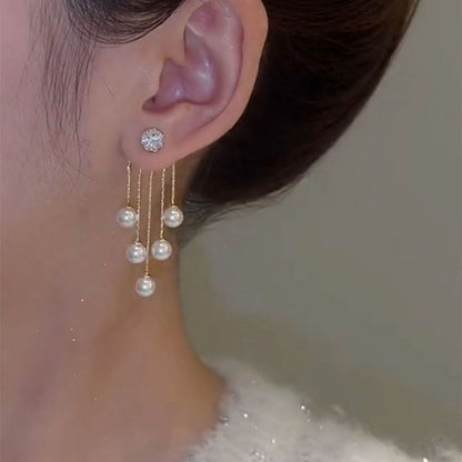 Regalia Pearl Drops Earrings