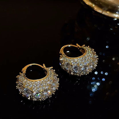 Stella Sparkle Hoops Earrings