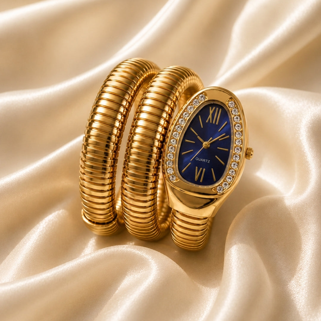 Serpenti Watch Bracelet- Navy Blue