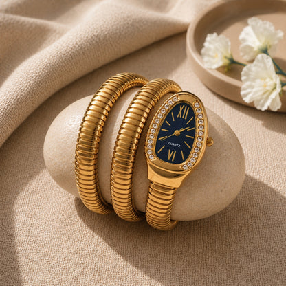 Serpenti Watch Bracelet- Navy Blue