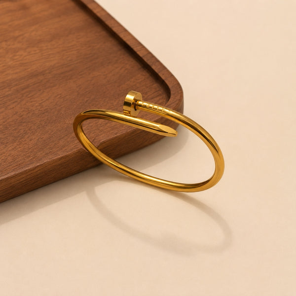 Statement Edge Nail Cuff Bracelet