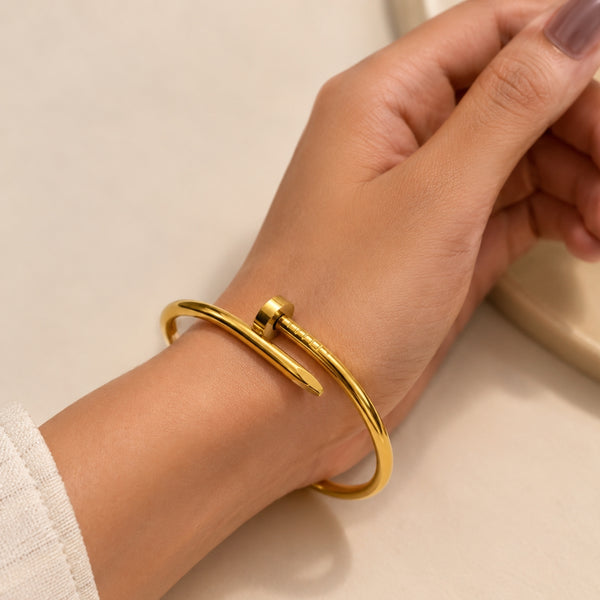 Statement Edge Nail Cuff Bracelet