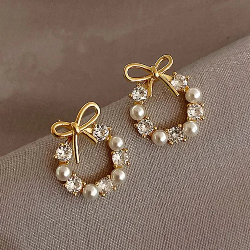 Shine Bow Earring