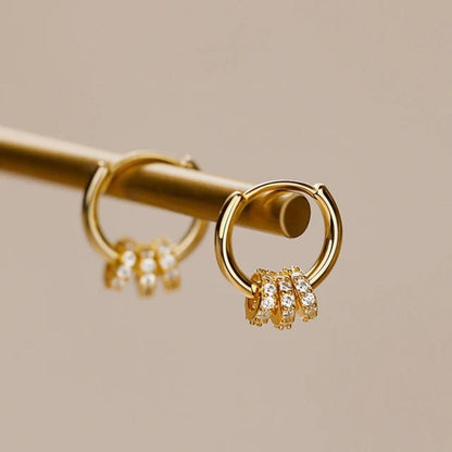 Starry Night Hoops Earring