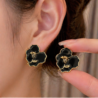 Blossom Heart Studs Earring